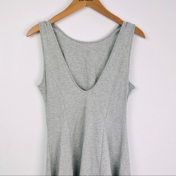 Forever 21 NWT Grey A line Dress Size Large - Picture 5 of 7